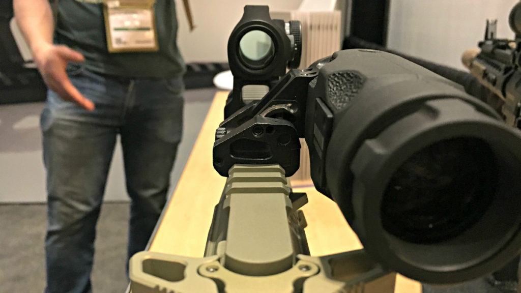 Scalarworks New Flip-To-Side Magnifier Mount - SHOT Show 2019