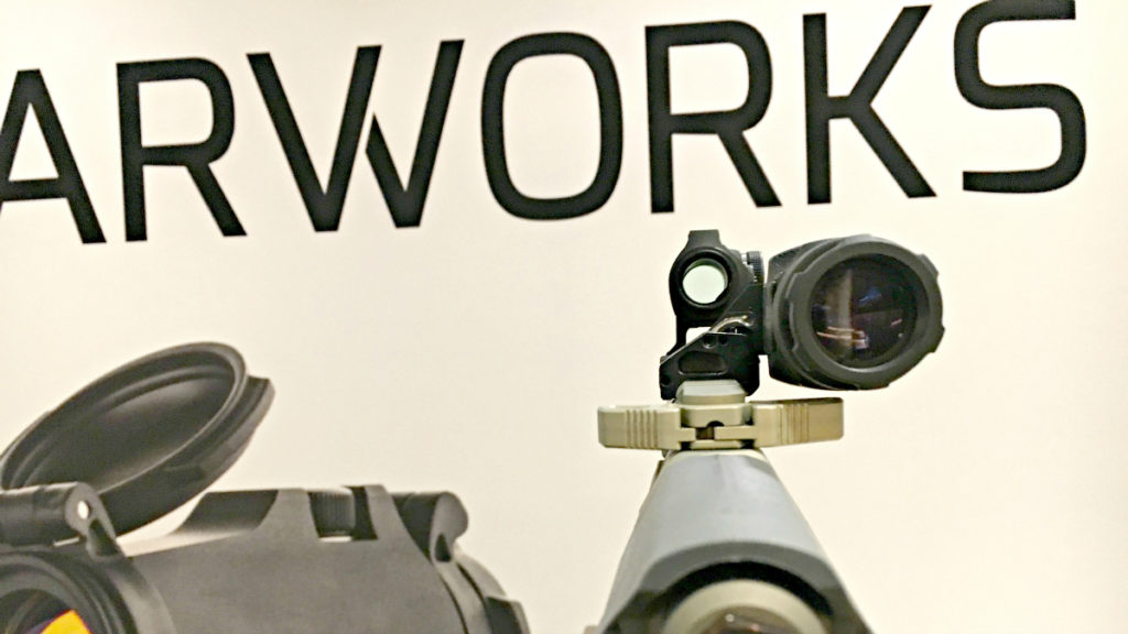 Scalarworks New Flip-To-Side Magnifier Mount - SHOT Show 2019