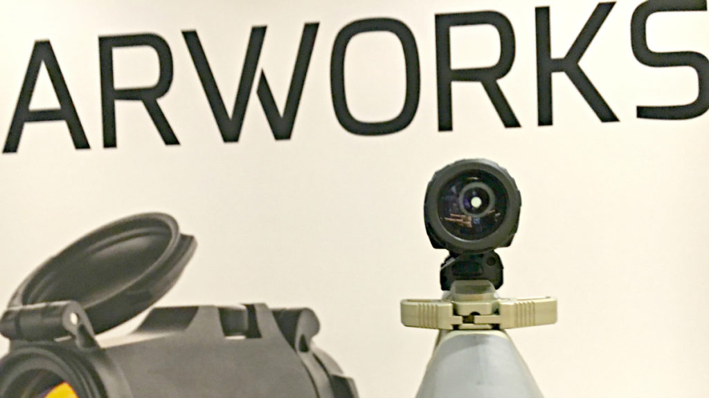 Scalarworks New Flip-To-Side Magnifier Mount - SHOT Show 2019