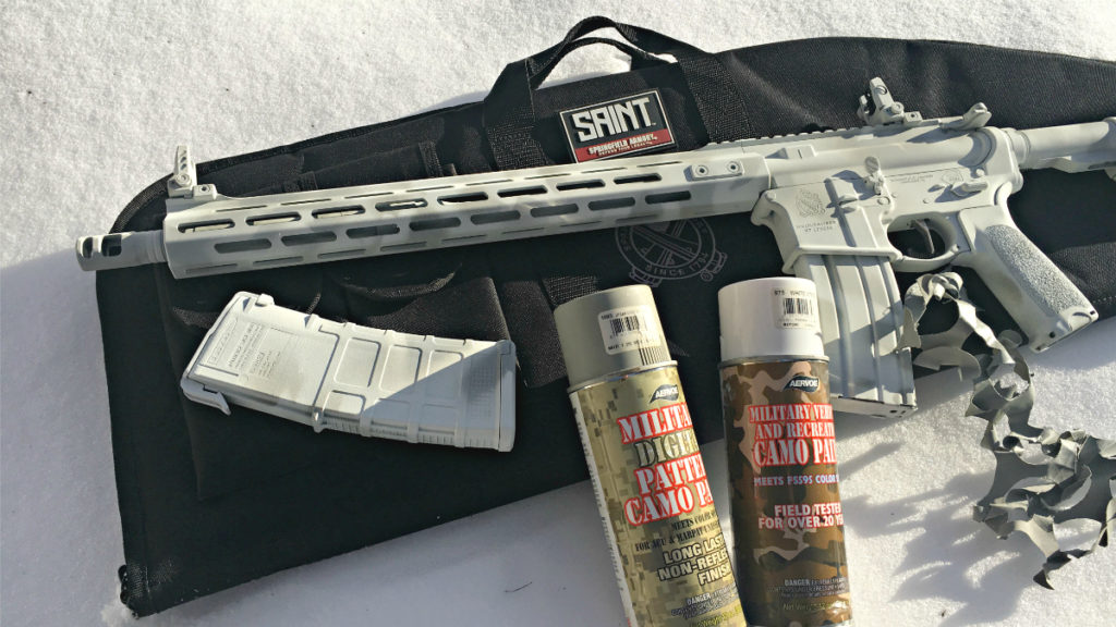 Painting the SA Saint Victor: Winter/Snow Camouflage DIY Guide