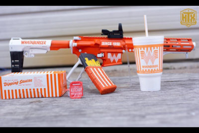 Whata-Gun! Custom AR Pistol Honors Texas Burger Joint, Whataburger not Amused