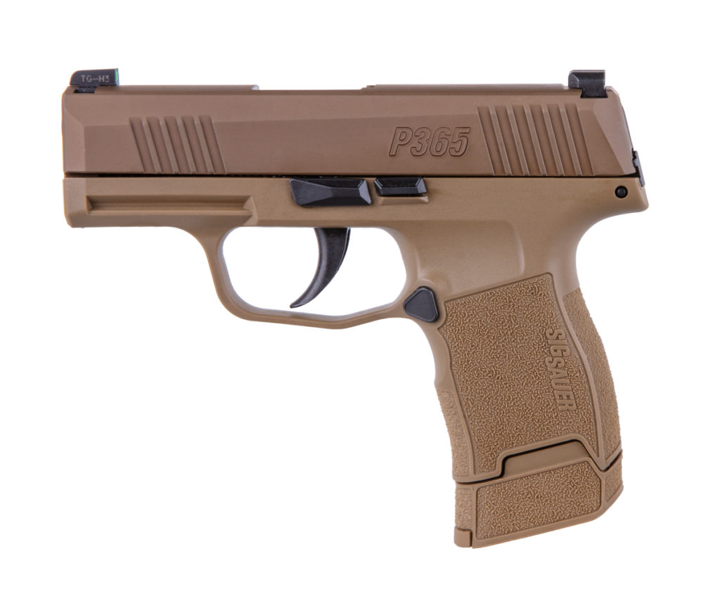 New SIG NRA P365 in Coyote Tan Exclusive from Lipsey's