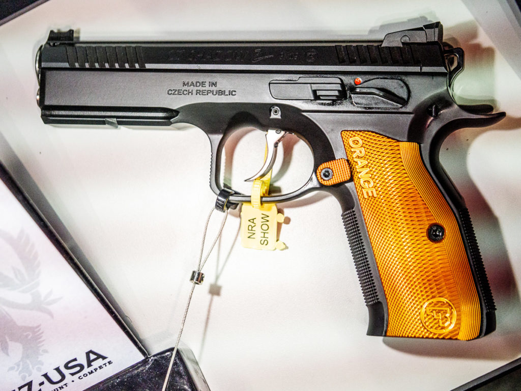 CZ-USA's New Shadow 2 Orange Pistol - NRA 2019