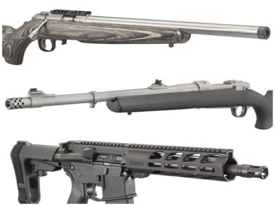 Ruger's Got New Guns: Stainless American Rimfires, AR Pistol & Updated Hawkeye Alaskan