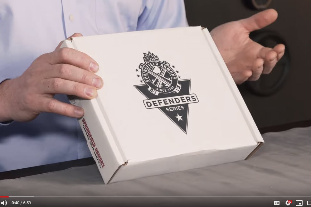 Springfield Armory XD Defender Series Unboxed at the Gun Counter