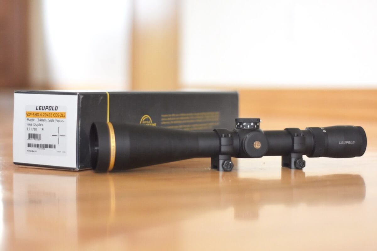 Leupold Creates Another Amazing Optic: Meet the VX-5HD 4-20X52 CDS