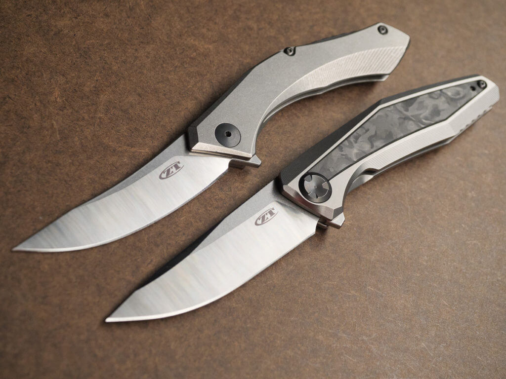 ZT Knives' 0470 & 0460TI