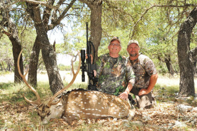 Going Long For Axis Deer: Hunting a Free-Ranging Texas Exotic