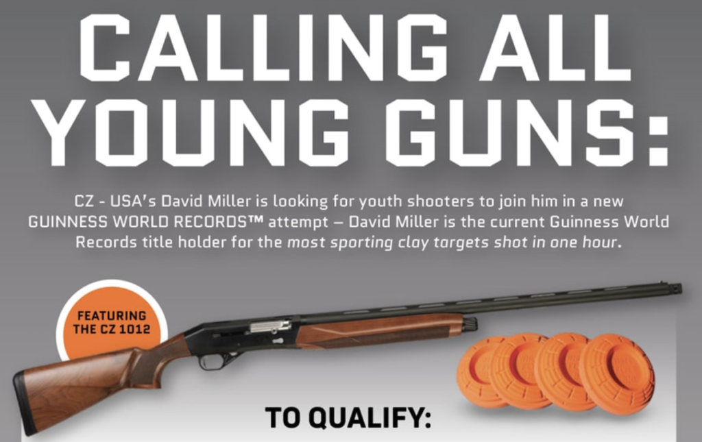 Calling All Youth Shooters: Help CZ-USA Set a New Guinness World Record!