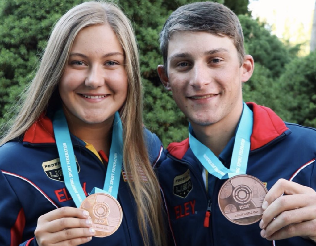 Mixed Team Bronze For Garrison & Reynolds