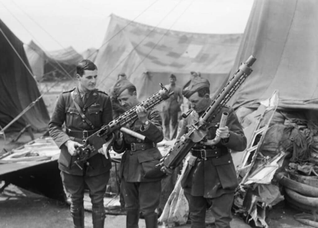 The Death of a Legend: Baron Manfred von Richthofen & the Vickers that may have killed him.