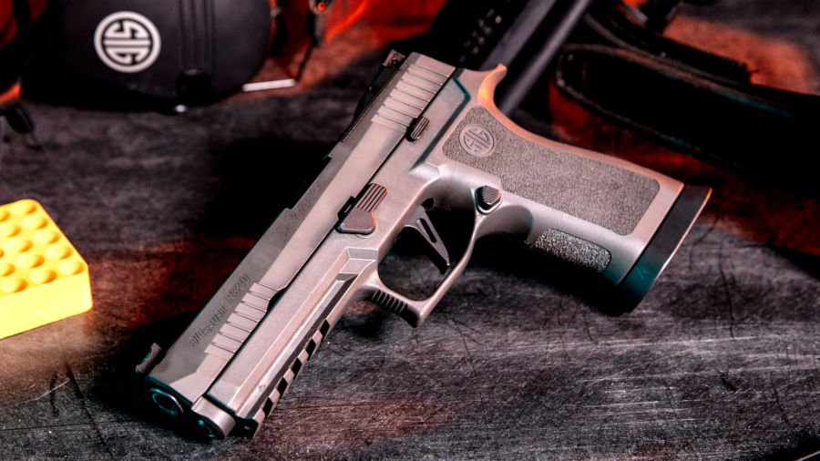 SIG Debuts Tungsten-Framed P320 XFive, Pro Slide Assemblies