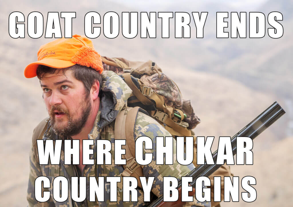 It's Chukar Time