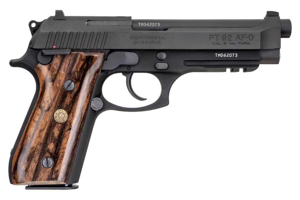 Taurus Introduces the Classic PT 92 with Distinctive Walnut Grips