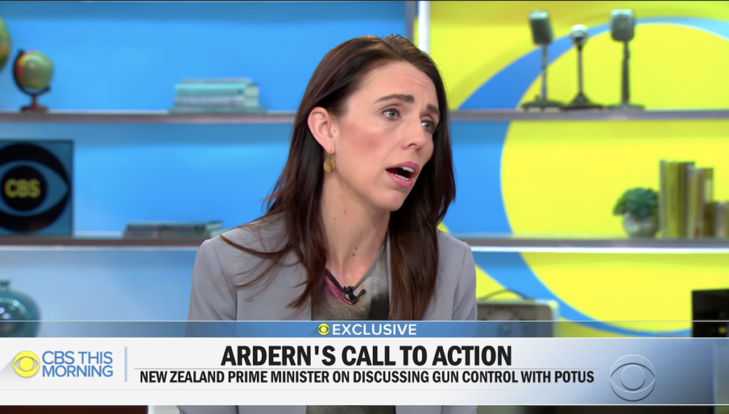 Trump Talks Gun ‘BuyBack’ with New Zealand Prime Minister