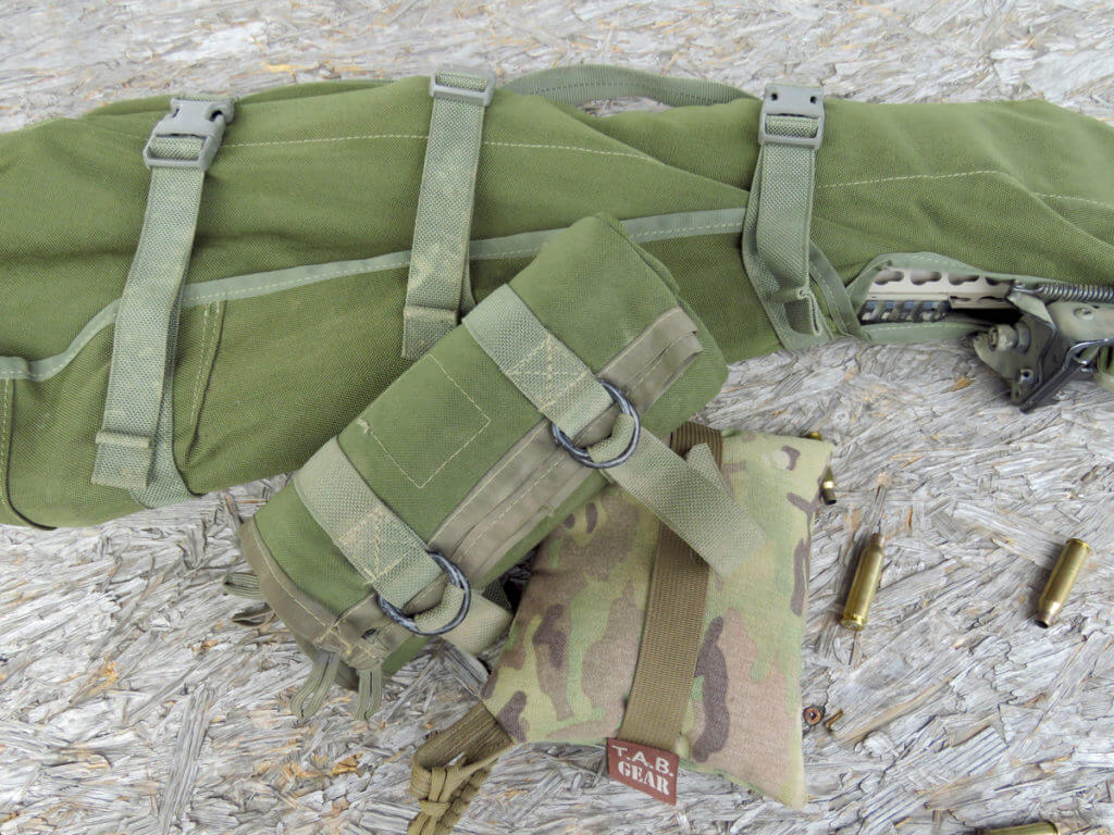 Range Essentials From TAB Gear: Rifle Cover, Shooting Mat, Rear Bag