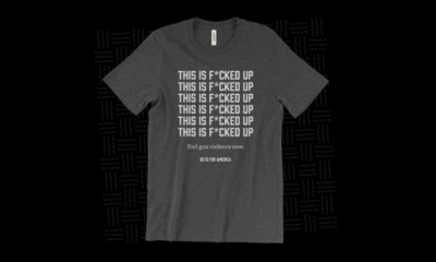 Beto O’Rourke Raising Money for Gun Control with 'This Is F*cked Up' T-Shirts