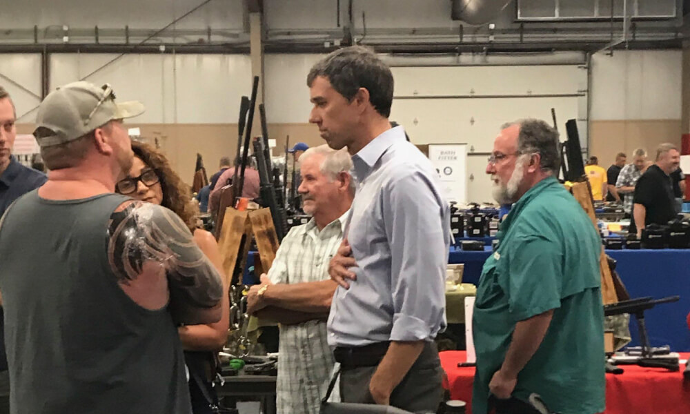 Exclusive: Beto O'Rourke Lied, Exaggerated about His Conversations with Gun Show Attendees