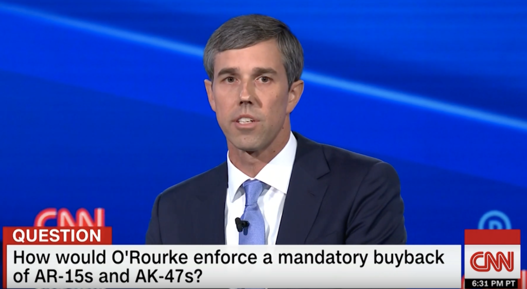 O’Rourke Expects You to Turn Over You AR — Or It Will Be Taken From You