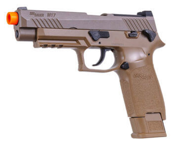 SIG SAUER ProForce M17 Airsoft Pistol Now Shipping