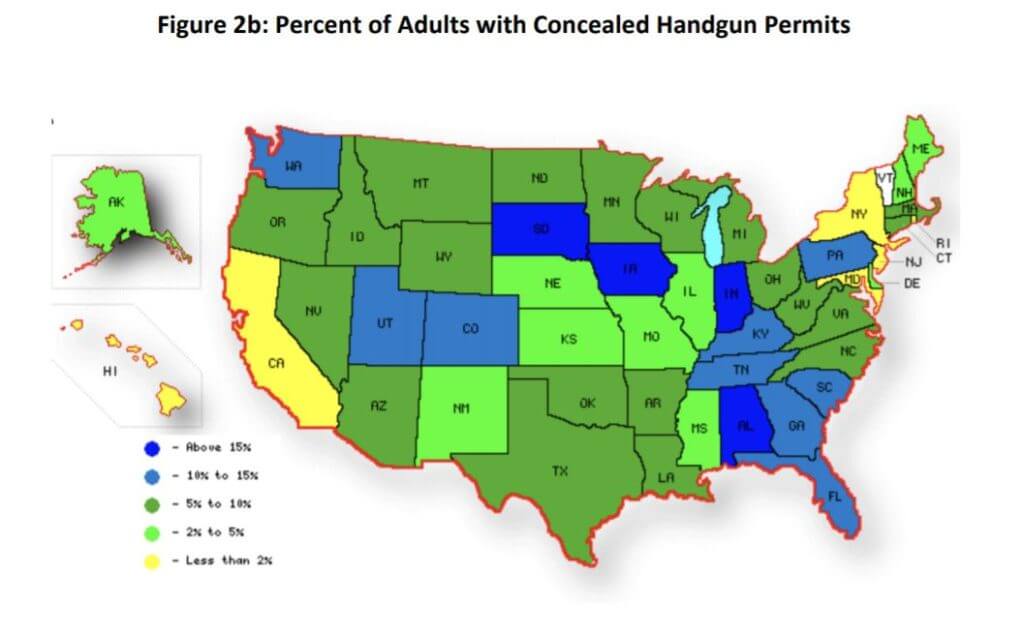 Lott: 1.4 Million New Concealed Carry Permits Issued Last Year