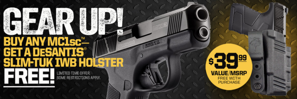 Mossberg Announces MC1sc Pistol Consumer Promotion