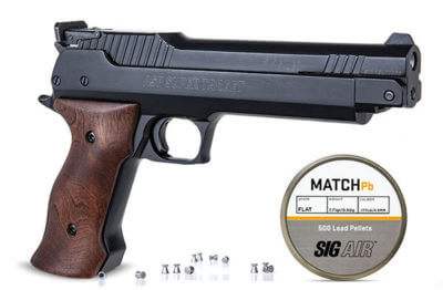 SIG SAUER Super Target Air Pistol and New Line of Pellets Now Available