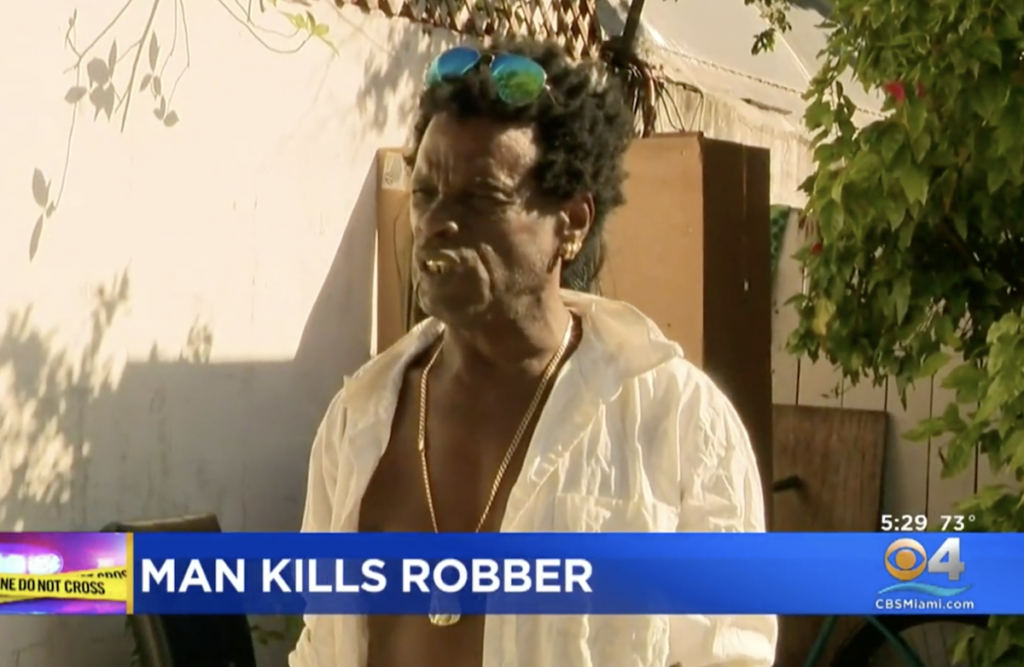 Miami Man on Killing Robber: ‘I am not going out like a punk. So I emptied my Glock in his chest’
