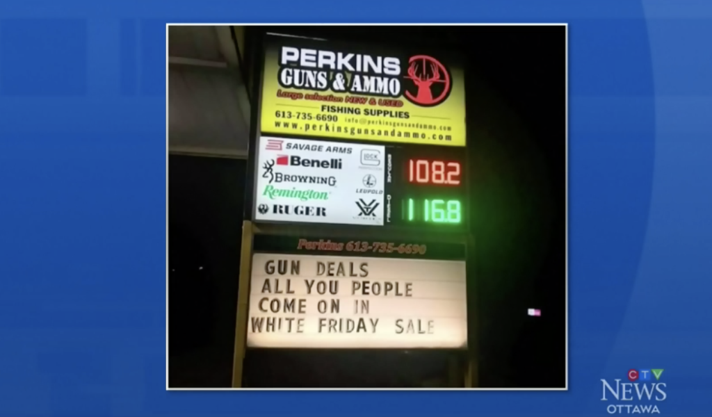 Is This Canadian Gun Store Owner Racist for His ‘White Friday’ Sale?