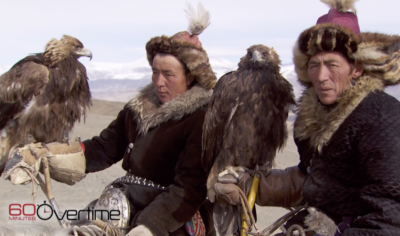 Hunting with Golden Eagles in the Mountains of Mongolia