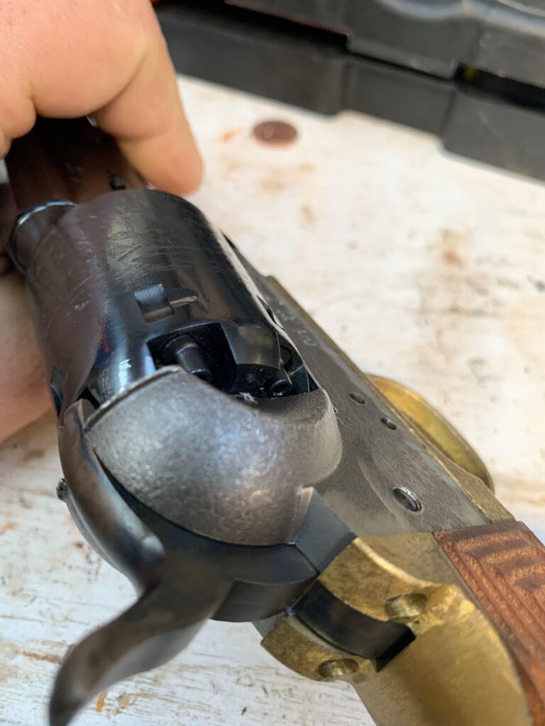 DIY Gunsmithing: Finishing a Cap and Ball Revolver