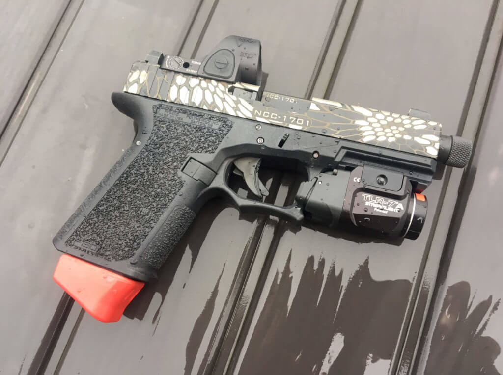 Streamlight’s new TLR-7A FLEX Handgun Light Gives You Two Switch Positions for Custom Fit