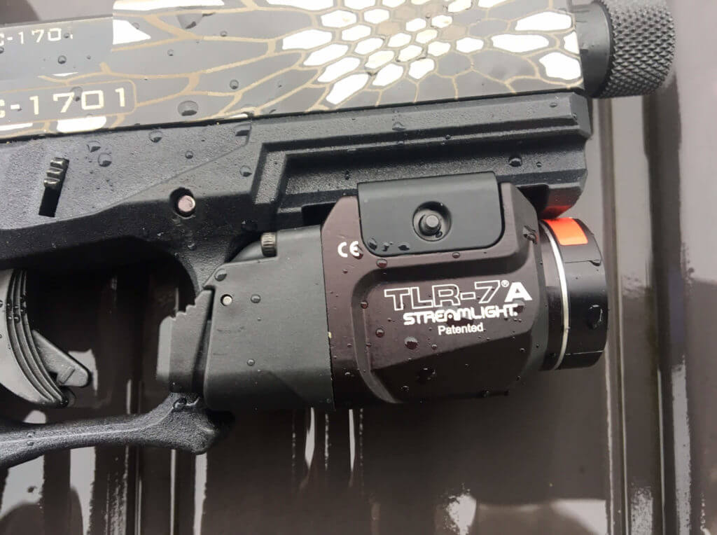 Streamlight’s new TLR-7A FLEX Handgun Light Gives You Two Switch Positions for Custom Fit