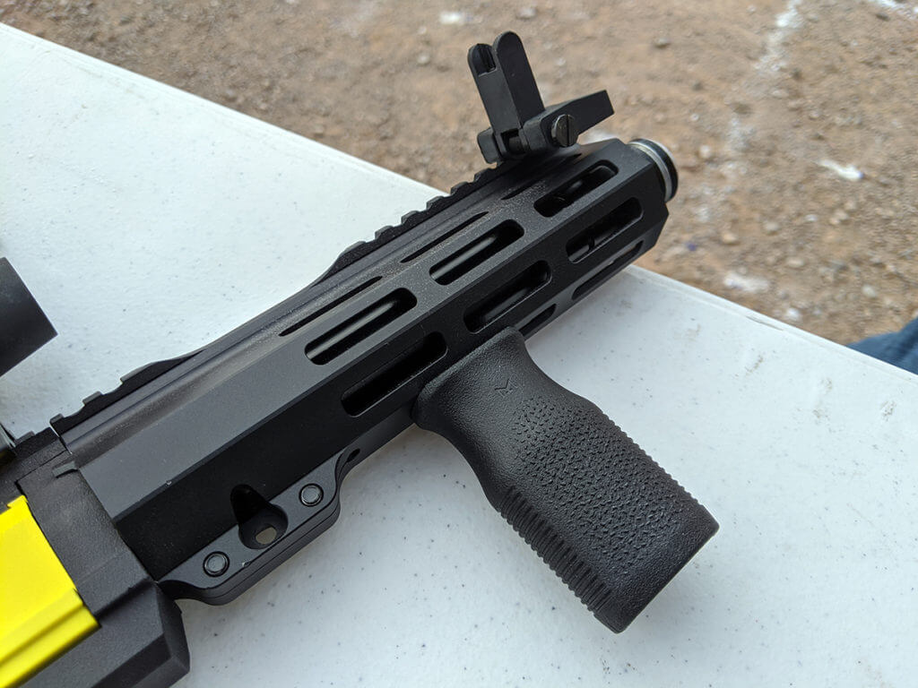 Non-Lethal Pepperball TCP Carbine Makes Hits at 115 Feet 'All Day' – SHOT Show 2020