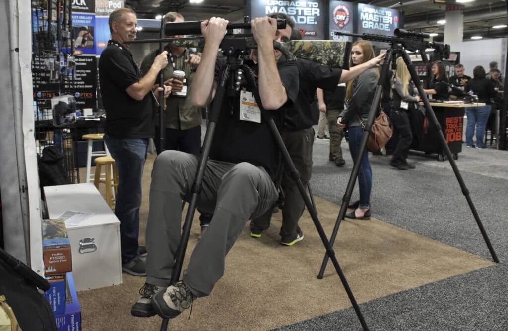 Carbon Fiber Shooting Tripod From Field Optics - SHOT Show 2020