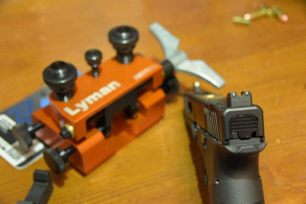 The AccuSight Pistol Sight Tool from Lyman: Another Valuable Tool for the Work Bench