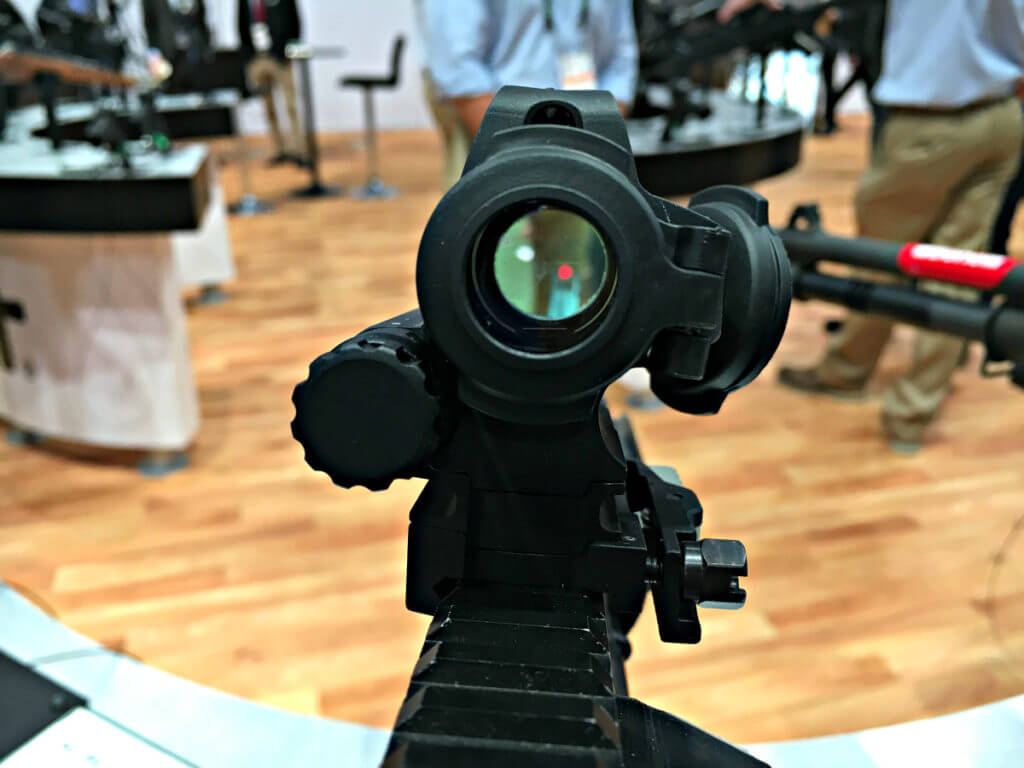 A Red Dot for Accurate Shots at Distance: Aimpoint's CompM5b - SHOT Show 2020