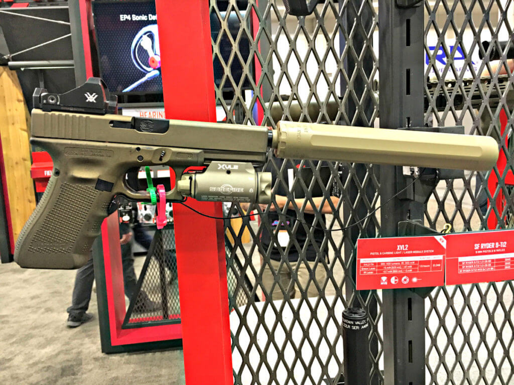 A PEQ-15 for your Pistol!  SureFire's XVL2-IRC - SHOT Show 2020