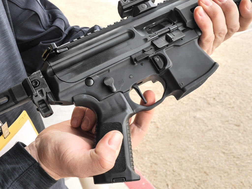 SIG MPX K w/ New Timney Trigger, Threaded Barrel, & M-LOK Handguard - SHOT Show 2020