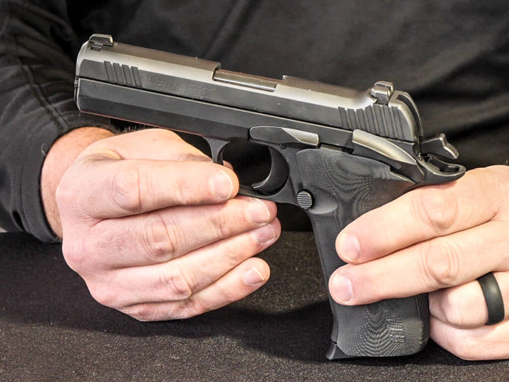 Is This The Greatest Carry Gun Ever Made? SIG's New P210 Carry - SHOT Show 2020