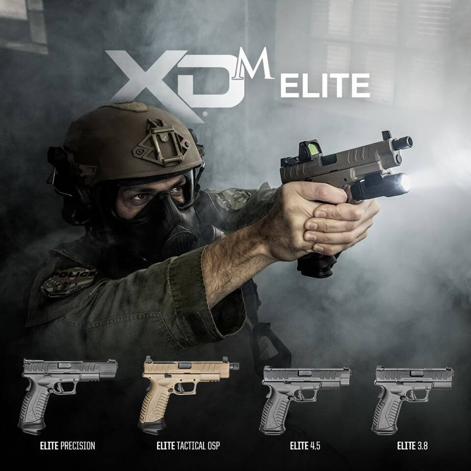 Springfield Launching Improved Elite Series XD-M Pistols