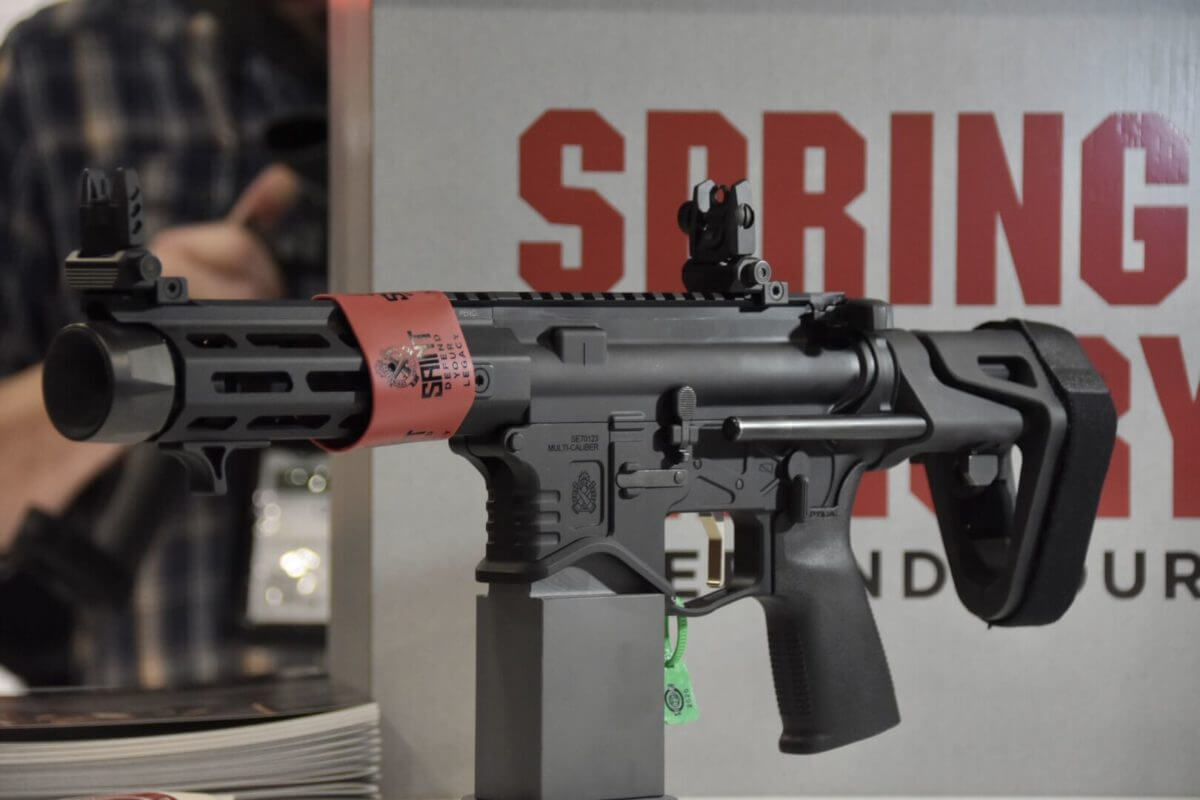 Radically Compact & Exceedingly Portable: Springfield Armory's SAINT Edge PDW - SHOT Show 2020