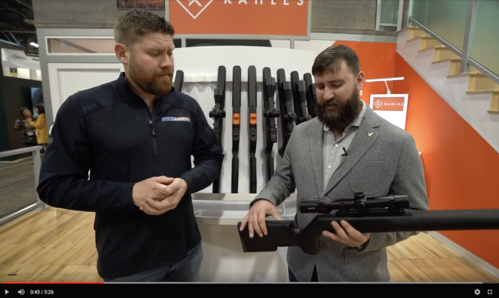 Kahles's Increases Zoom, Brightness, & FOV In The K18i Scope - SHOT Show 2020