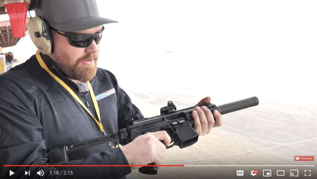 SIG MPX K w/ New Timney Trigger, Threaded Barrel, & M-LOK Handguard - SHOT Show 2020