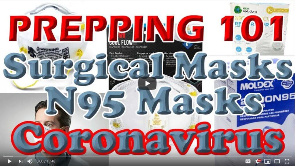 Coronavirus Masks - Surgical - N95 - Explained- Prepping 101