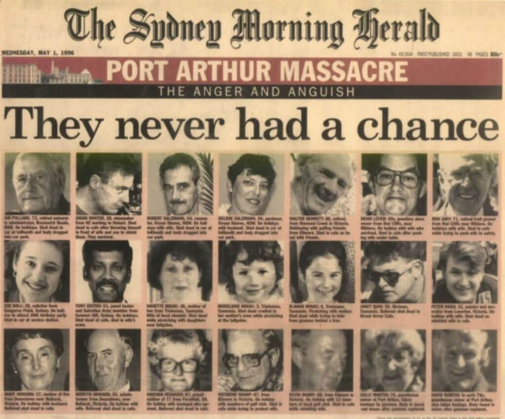 Martin Bryant and the Port Arthur Massacre: The Homicidal Lunatic That Disarmed a Nation