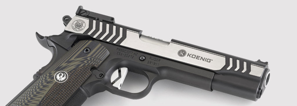 Ruger Custom Shop: Super GP100 in 9mm, Koenig 1911s in .45ACP - SHOT Show 2020