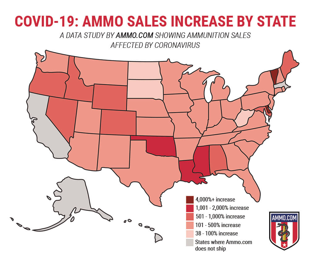 'Seems like the World Has Gone Mad': Ammo Shortages Rise Amid Coronavirus Outbreak