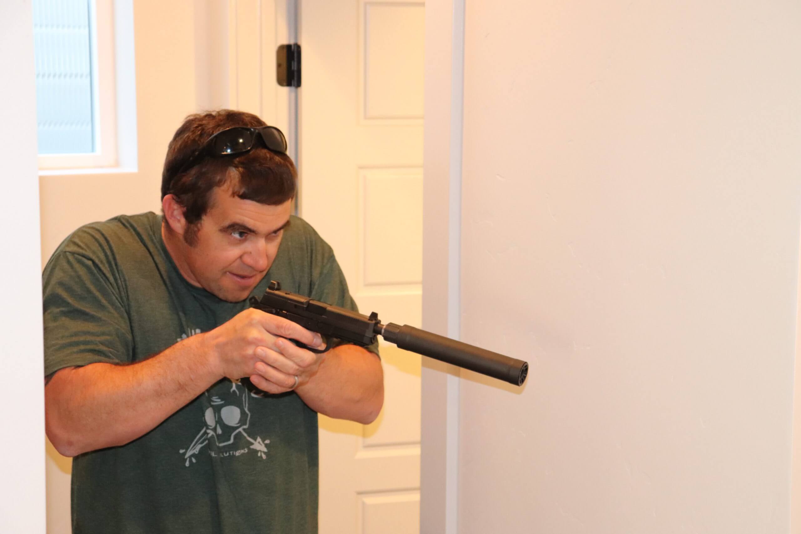 FN FNX-45 Tactical pistol set up for home defense