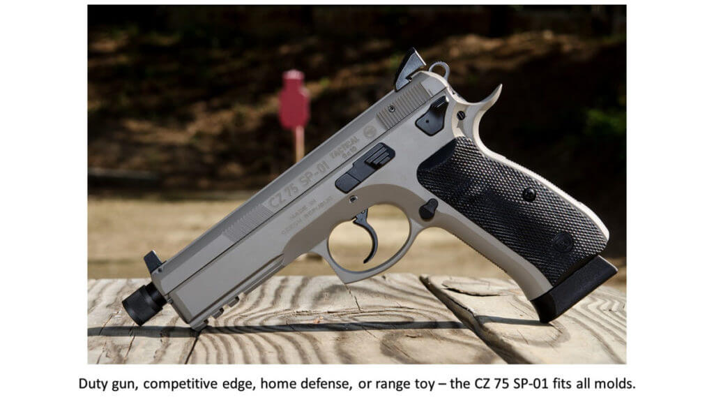 A Czech You Must Make on Your List: CZ 75 SP-01 Tactical Review